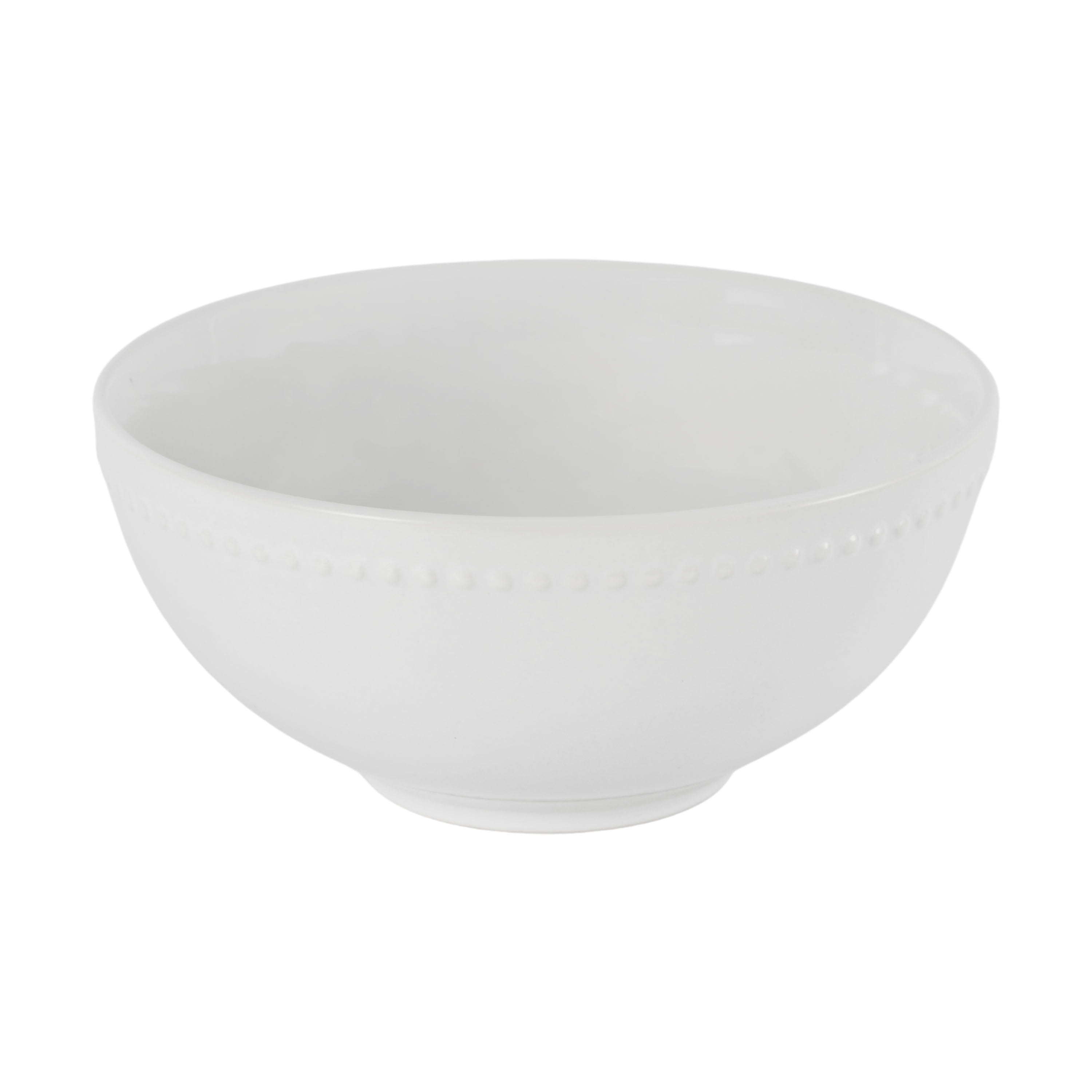 Mainstays 6.1in Brynn White Stoneware Bowl