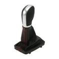thumbnail image 1 of Perilla de Cambio Automático Única Bargains con Cubierta - Perilla de Palanca de Cambio para Volkswagen Tiguan 2012-2015 Plástico Cuero Sintético Negro Rojo - 1 Pc, 1 of 6