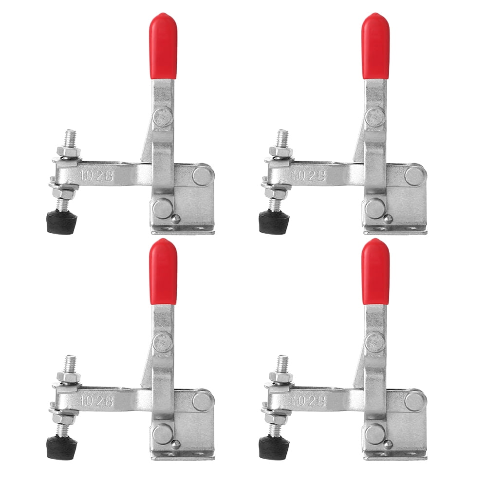 FactorDuty 4 Pack Vertical Toggle Clamp 102B Hand Tool 220LB Holding