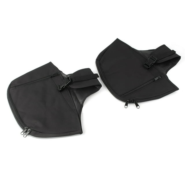 ZSWAL Waterproof Nylon Soft Lower Chaps Motorcycle Saddle Bags for