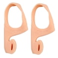 thumbnail image 1 of SEBS Toe Separator, for Overlapping Toes, Soft Anti-Wear Bunion Corrector, 2pcs, 1 of 7
