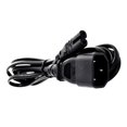 thumbnail image 4 of Cable de Extensión Del Adaptador de Corriente para Computadora Portátil IEC 320 C14 a C7 F / M de 0. yotijar Cable adaptador de corriente alterna, 4 of 7