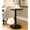 Black, variant on KD Structure - Turned Base - Studio Decor - Space-Saving Design