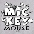 thumbnail image 2 of Disney - Mickey Mouse - Black & White Doodle - Men's Jersey Tank Top, 2 of 4