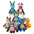 thumbnail image 4 of Pet Sounding Cotton Rope Toys (Fox, Frog, Pig) - Interactive Tug-of-War Training Supplies for Dogs, 4 of 8