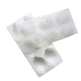 thumbnail image 2 of Inteprter 1 par de moldes para pan, Mousse, pasteles, magdalenas, dulces, moldes para manualidades con azúcar, utensilios para hornear, hogar, cocina, Herramientas y accesorios para hornear 6 ranuras Inteprter HA075139-02, 2 of 6
