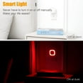 thumbnail image 4 of Luz nocturna LED YUNLEX, regulable, roja, enchufable, paquete de 4, 4 of 8