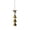 A-13x13x3cm, variant on SUYOLL Dragon Bell Metal Hanging Wind Chime With 3 Stacked Pendants For Indoor Outdoor Home Display Brass iron