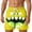 Yellow, variant on FUZHIQ Men's Swim Trunks 9 Inch Fashion Solid Color Quick-Dry Spring Break Swim Trunks with Pockets Anti-Chafe Mens Summer Clothes,XXXXXL