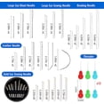 thumbnail image 2 of QUTETN 88 Pcs Hand Sewing Needles Set  6 Different Needles  Large Eye Blunt Needles  Sewing Needles  Beading Needles  Embroidery Needles  Leather Needles Threader for Hand Embroidery Upho, 2 of 7