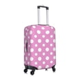 thumbnail image 6 of Salouo Purple And White Polka Dot Pattern Travel Dust-proof Suitcase Cover, Softside Suitcase Protector Luggage Cover Protector for 18-32inch ,Not Included Suitcase, 6 of 8