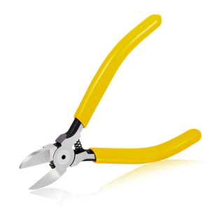 148mm Round Nose Pliers Foam Handles Ergonomic Wire Wrapping Jewelry Making Tool, Women's, Size: One size, Stainless