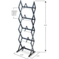 thumbnail image 4 of Atlantic Mitsu 5 Tier 90 Media Rack in Smoke (64835195), 4 of 7