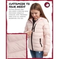 thumbnail image 4 of Canada Weather Gear Girls Puffer Jacket Lightweight Packable Bubble Coat Outerwear Jackets, 4 of 7