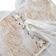 thumbnail image 4 of Corsés sexys para mujer, Tops cortos con estampado dorado, corpiño con cordones, moldeador de cuerpo, lencería gótica, 4 of 5