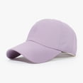 thumbnail image 2 of Unisex Quick Dry Baseball Cap, Solid Color Soft Sports Hat with Breathable Perforated Side Panels, Outdoor Sun Hat Adjustable Casual Cap for Running, Fishing, Hiking and Daily Wear, 2 of 4