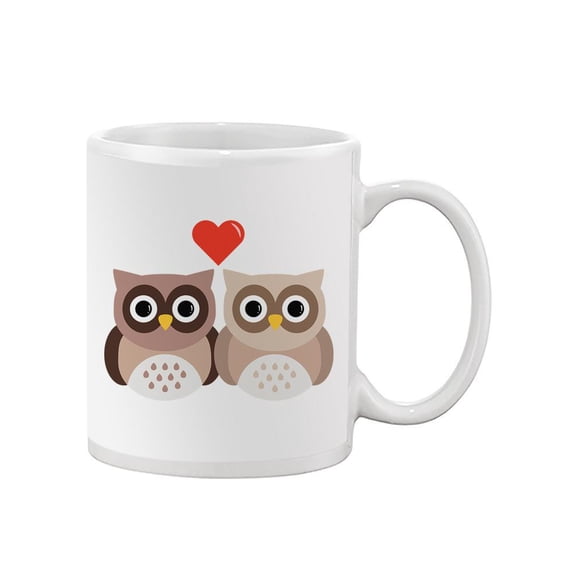 Cute Owls In Love. Mug - SPIdeals Designs,