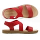 thumbnail image 2 of Sandalia DREAM PAIRS ELENA-2 Roja con Tira Elástica Plana Talla 9.5, 2 of 5