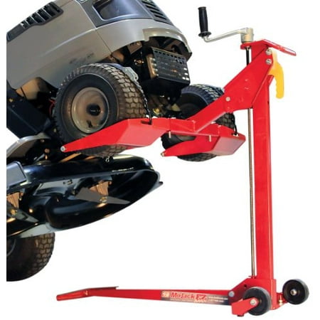 MoJack EZ Max Residential Riding Lawn Mower Lift 450lb Lifting Capacity Fits Most Residential Ztr Mowers Folds Flat For Easy Storage Use for Mower Maintenance Or Repair Walmart