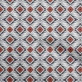 thumbnail image 1 of oneOone Polyester Spandex Orange Fabric Abstract Geometric Sewing Craft Projects Fabric Prints By Yard 56 Inch Wide, 1 of 4