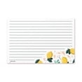 thumbnail image 4 of Jot &Amp; Mark Recipe Cards | Lemon Zest Print Double Sided 4-X-6-Inch Set Of 50, 4 of 4