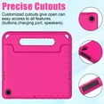 thumbnail image 4 of BMOUO Kids Case for Onn. 10.4" Tablet Pro 2023 (Model:100110603), Light Weight Shockproof Convertible Handle Stand Case for Onn 10.4 inch 2023 Pro Release , Rose, 4 of 7