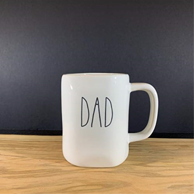 rae dunn cat dad mug