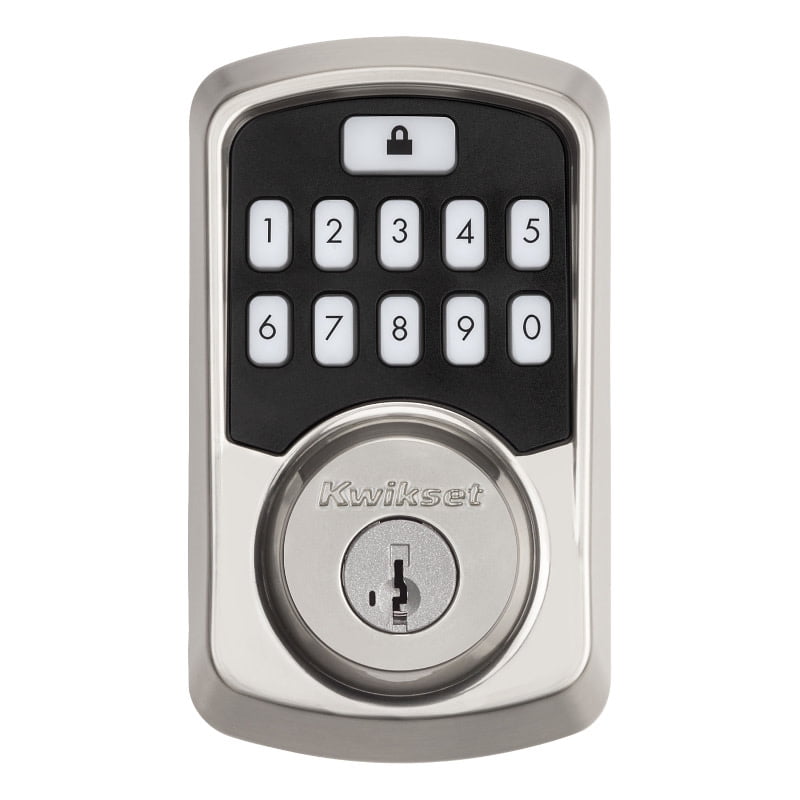 Kwikset Aura Bluetooth Enabled Smart Lock In Satin Nickel, Model # 99420-001