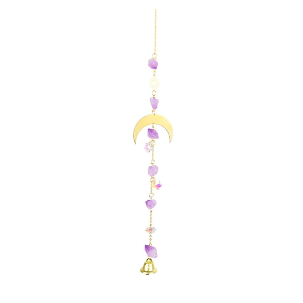 Colgantes geométricos de cristal, lámpara de cortina, prismas, forma de gota, arcoíris 40CM campanas