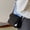 black, variant on MMYGU Retro Patent Leather Shoulder Bags For Women Luxury Designer Crossbody Bag Small Square Bag Fashion Lady Underarm Handbag Purse