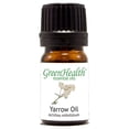 thumbnail image 2 of GreenHealth Blue Yarrow Essential Oil 5 ml (1/6 fl oz) – Aromatherapy Diffuser Oil – Glass Bottle w/ Euro Dropper – for DIY Soap, Candle Making & Essential Oil Blends, 2 of 9