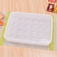 thumbnail image 5 of Deviled Egg Containers With Lid - Portable Storage Carrier Egg Holder,Stackable Plastic Egg Tray,Keep Fresh - Kitchen,Fridge, 5 of 9