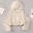 Beige, variant on Girls Sun Protection Jackets, Zip Up Hooded Long Sleeve Lightweight Rash Guard Outwear Pink Size 8-9 T