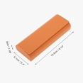thumbnail image 4 of Unique Bargains 1 Pc Simple Solid EyeGlasses Case Portable Eyeglasses Storage Orange, 4 of 5