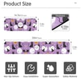 thumbnail image 3 of Yayeee Faucet Mat for Kitchen Sink 14.7" Diatomite Long Splash Guard Pad, Purple Halloween Pattern, 3 of 7