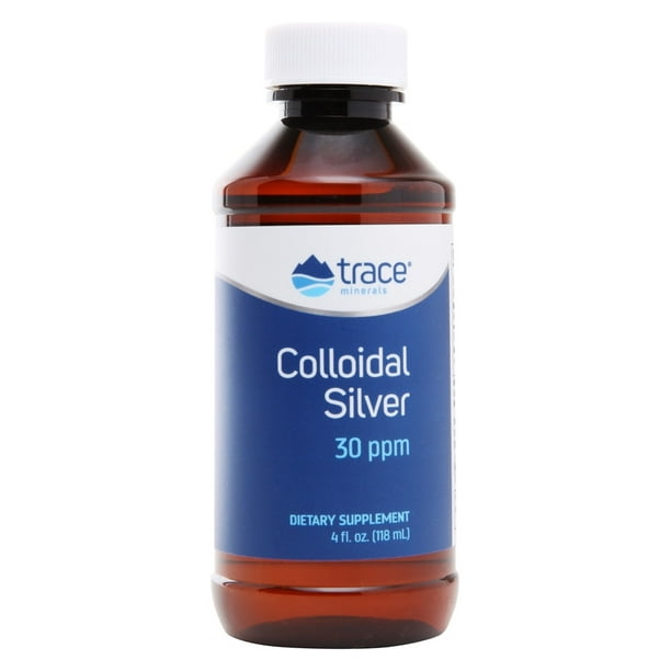 Trace Minerals Research Colloidal Silver 30 Ppm 4 fl. oz. Walmart