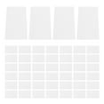 thumbnail image 1 of DEEPCRAFF 100Pcs White PVC Blank Business Card Stock Double Side Printable Plastic Cards for Decoration, 1 of 8
