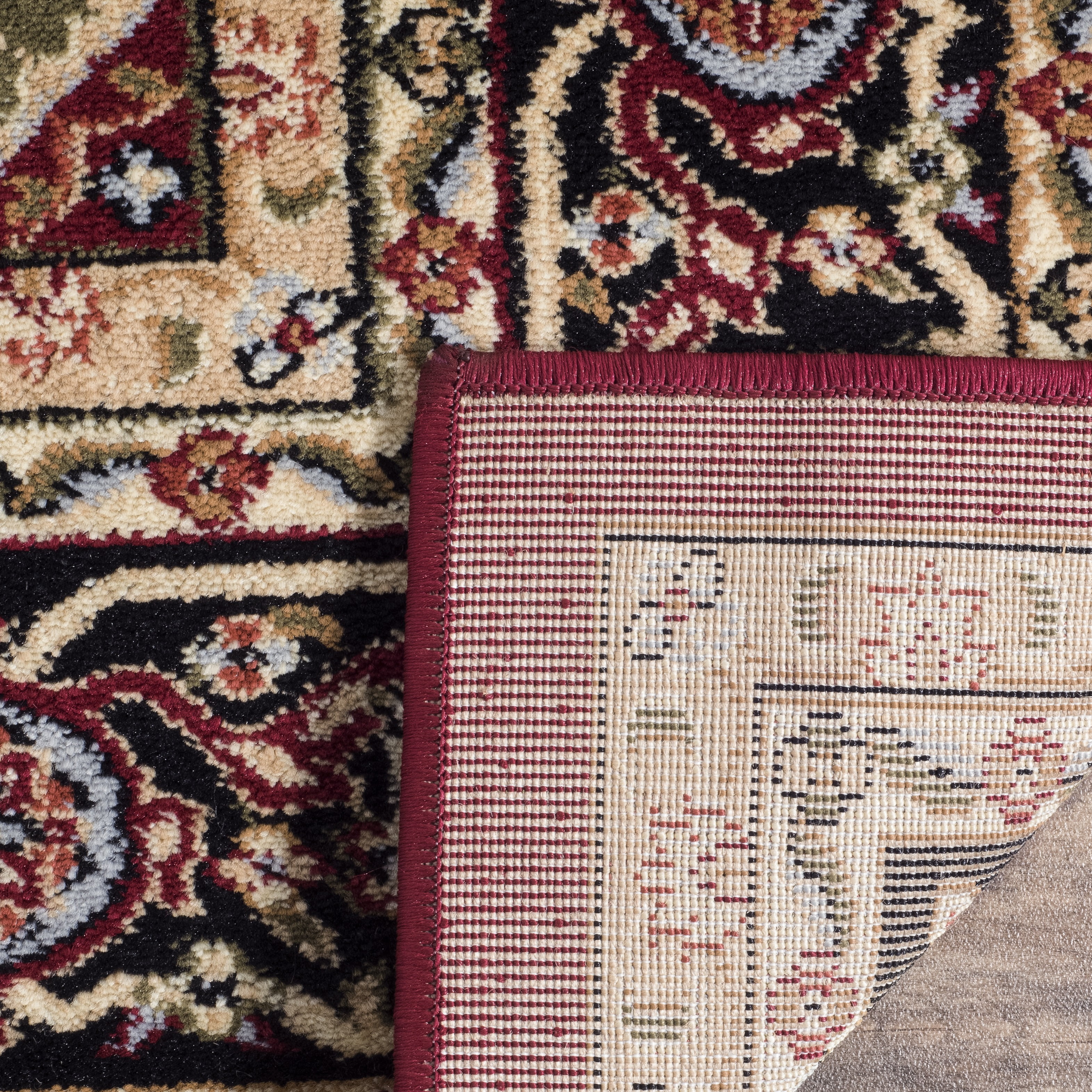 Safavieh Lyndhurst Miranda Floral Area Rug, Red/Black, 2' x 3'