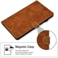 thumbnail image 5 of Dteck Wallet Case For Samsung Galaxy Tab A 8" SM-T290 (2019 Released),Magnetic Folio Retro Leather Card Holder Cover Kickstand Shockproof Protective ,Brown, 5 of 6