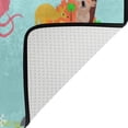 thumbnail image 4 of SKYSONIC Lightweight Soft Area Rugs Colorful Animals World Map Floor Mat Doormat for for Rooms Entrance Hardwood Floor Living Room Nursery Rugs, 31x20 inch, 4 of 6