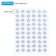 thumbnail image 2 of Uxcell 3000 Pcs Star Reward Stickers, 50 Sheet Sparkling Self Adhesive Colorful Sticker, Silver Tone, 2 of 7