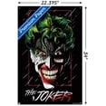 thumbnail image 3 of DC Comics - The Joker - Up Close Wall Poster with Push Pins, 22.375" x 34", 3 of 6