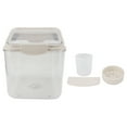 thumbnail image 2 of Large Capacity Transparent Rice Storage Container Airtight Dampproof Rice Bin For Household, 2 of 8