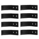thumbnail image 5 of 8pcs Heavy Duty Wall Storage Hooks, Stainless Steel Black, Garage Utility Hooks for Wall Mount Organization, 5 of 5