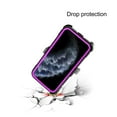 thumbnail image 6 of GoldCherry Case for iPhone 11 Pro 5.8 Inch,Heavy Duty Shockproof Full Body Protection Rugged Hybrid Case Cover with Swivel Belt Clip and Kickstand for iPhone 11 Pro 5.8 Inches(Purple), 6 of 6