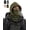 Green, variant on Balaclava Face Mask for Men Women, Warm Fleece Lined Winter Hood with Neck Gaiter, One Piece Ski Mask with Drawstring