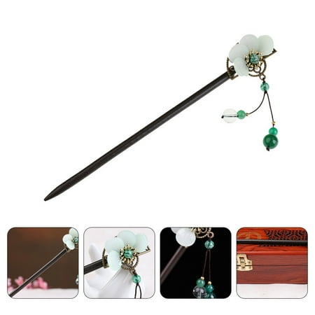 

1pc Wood Hair Stick Exquisite Chinese Style Headdress Hair Fork Hair Accessories