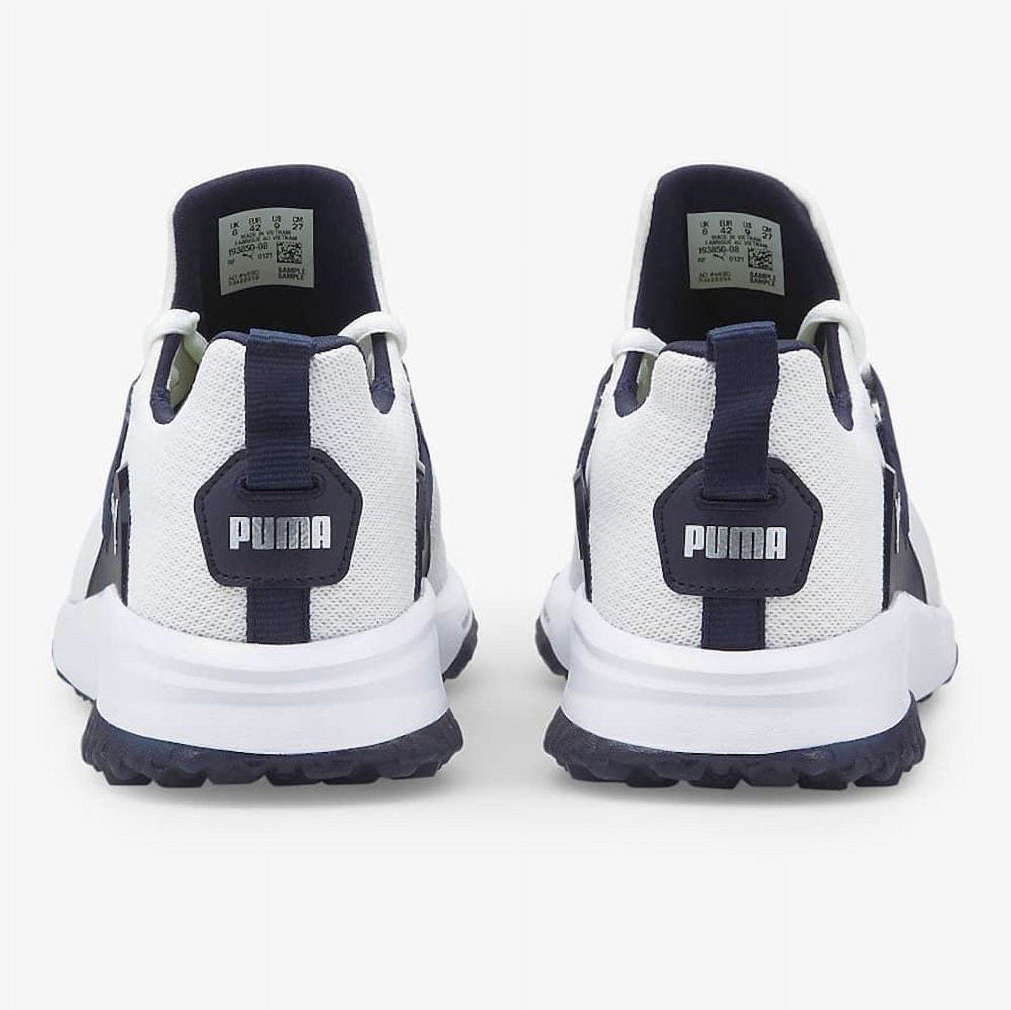 NEW Men's Puma Fusion Evo Spikeless Golf Shoes Puma White / Navy Blazer 11.5 M - image 3 of 3