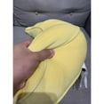 thumbnail image 2 of Realistic Banana Plush Toy, Soft Fruit Stuffed Doll, Large Fluffy Banana Pillow Plush for Home Decor, Sofa Cushion, Bed Accent, Creative Gift, 2 of 12