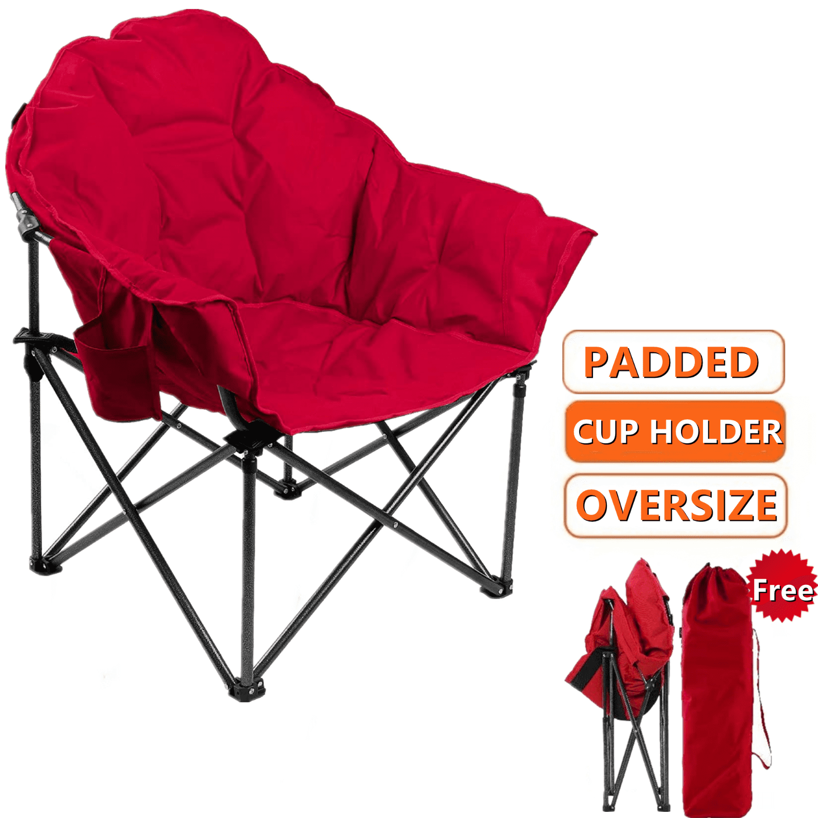 テーブル+チェア Coleman - Coleman WOOD CHAIRCLASSIC STRAWBERRY Coleman Aluminum Camping Chair with Side Table - Walmart.com